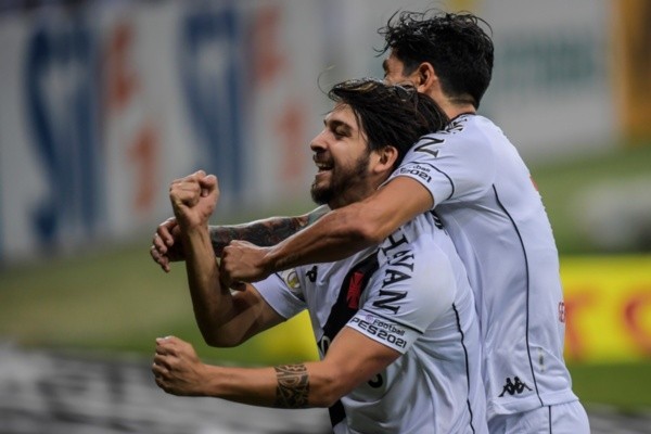 Comemoração de gol do Vasco. Foto: Getty Images