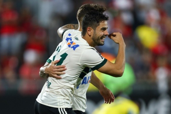 Comemoração de gol do Coritiba. Foto: Getty Images