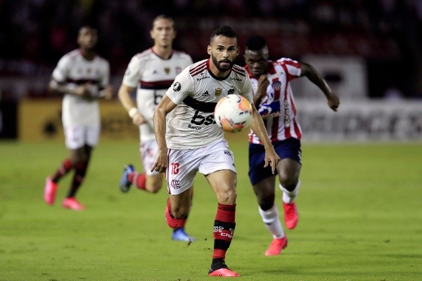 Thiago Maia tem preço de 7 milhões de euros para ser adquirido pelo Flamengo ao fim de 2021 (Foto: Getty Images)