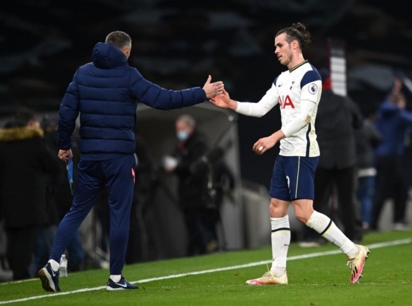 Bale em ação pelo Tottenham — Foto: Getty Images