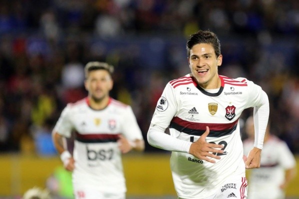 Pedro é o artilheiro do ano no Flamengo — Foto: Getty Images Pedro é o artilheiro do ano no Flamengo — Foto: Getty Images