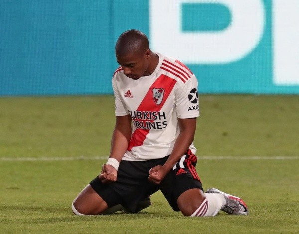 De La Cruz é destaque do River Plate — Foto: Getty Images 