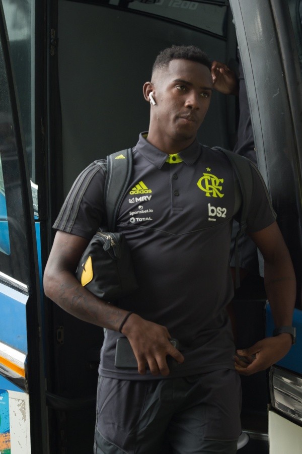 Yuri César está garantido no Mengão em 2021 — Foto: Alexandre Vidal / Flamengo Yuri César está garantido no Mengão em 2021 — Foto: Alexandre Vidal / Flamengo