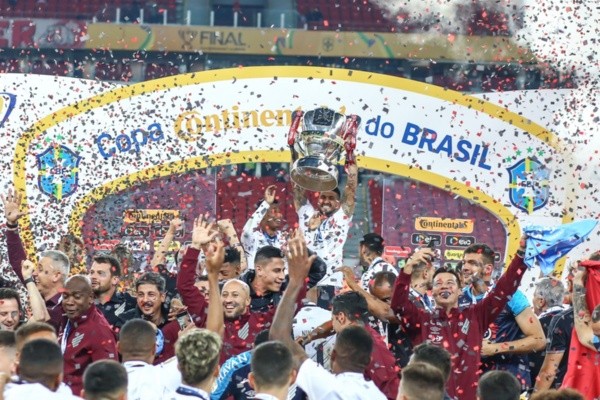 Athletico-PR é o atual campeão da Copa do Brasil. Foto: Getty Images