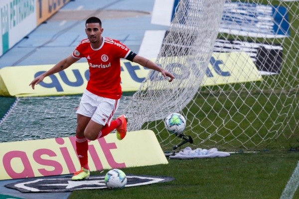 Galhardo, do Internacional, segue na artilharia do Brasileirão. Foto: Getty Images