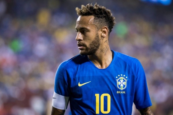Neymar durante amistoso pela Seleção Brasileira. Foto: Getty Images