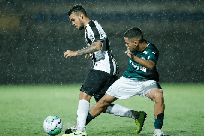 Atlético Mineiro x Palmeiras fizeram um bom jogo. (Foto: CBF)
