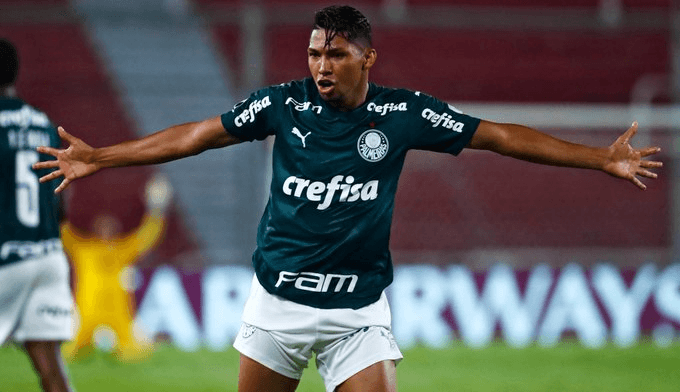 Rony abriu o placar na Argentina. (Foto: Conmebol)