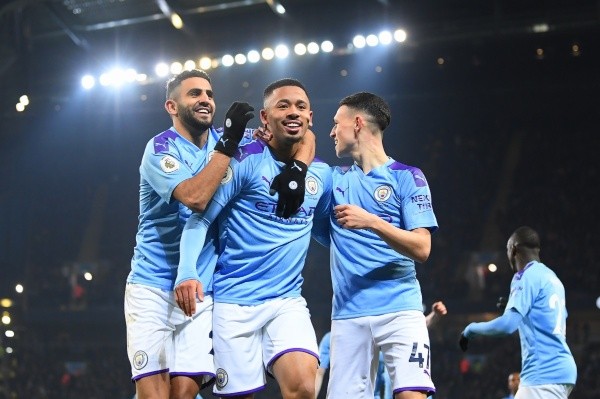 Manchester City também celebra uma sequência de invencibilidade (Foto: Getty Images)