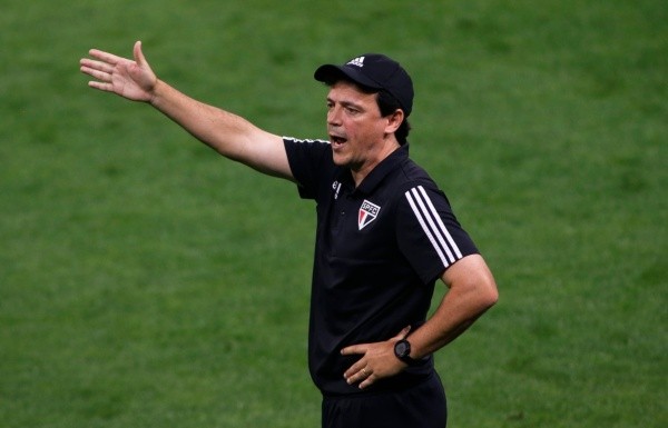 Fernando Diniz durante partida do Brasileirão. Foto: Getty Images Fernando Diniz durante partida do Brasileirão. Foto: Getty Images