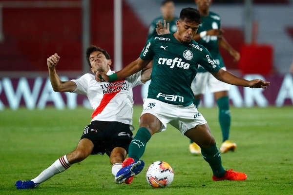 Menino teve uma das melhores atuações com a camisa do Palmeiras e causou expulsão dos rivais (Foto: Getty Images)