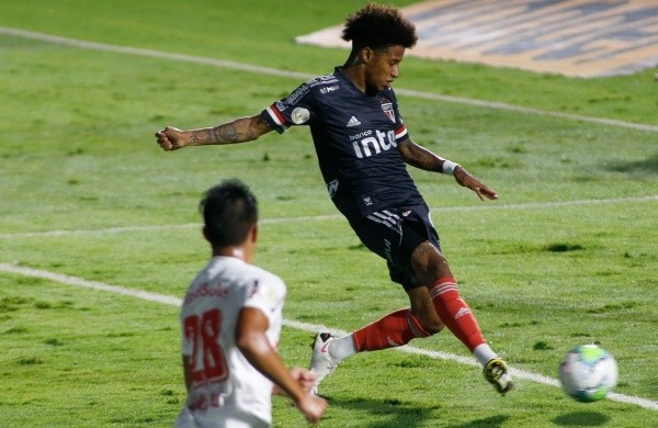 Tchê Tchê durante jogo entre RB Bragantino x São Paulo. Foto: Getty Images Tchê Tchê durante jogo entre RB Bragantino x São Paulo. Foto: Getty Images