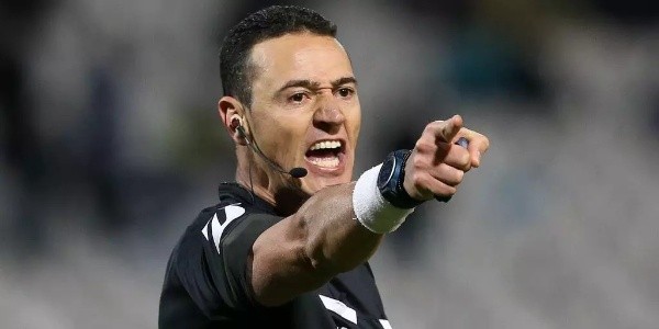 Árbitro é muito experiente — Foto: Cesar Greco/Agência Palmeiras