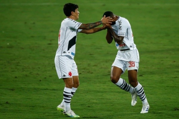 Comemoração de gol do Vasco. Foto: Getty Images