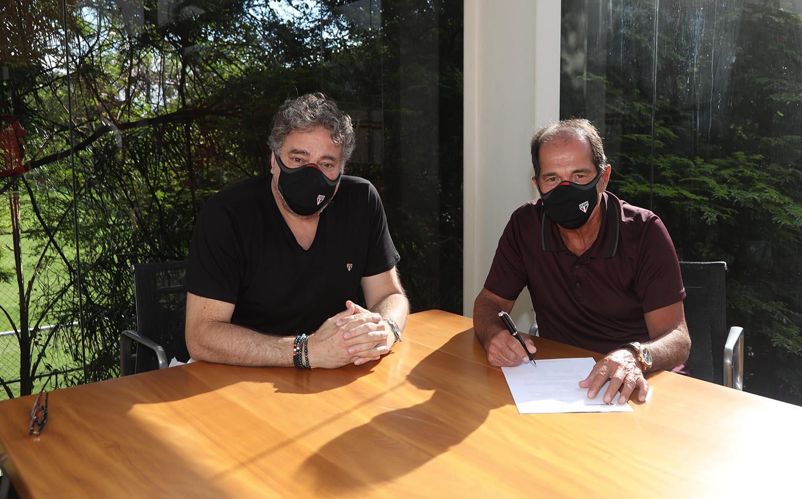 Presidente realizou várias mudanças internas no clube desde que assumiu o cargo -  Foto: Reprodução/Twitter.