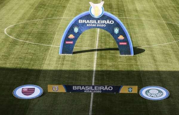 Palmeiras e Flamengo se enfrentaram em setembro, pelo primeiro turno do Brasileirão. Foto: Getty Images