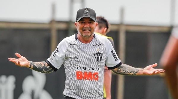 O Galo joga contra o Fortaleza no domingo (31) - Foto: Getty Images