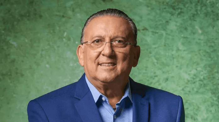 Galvão Bueno, icônico narrador da Globo. (Foto: Reprodução)