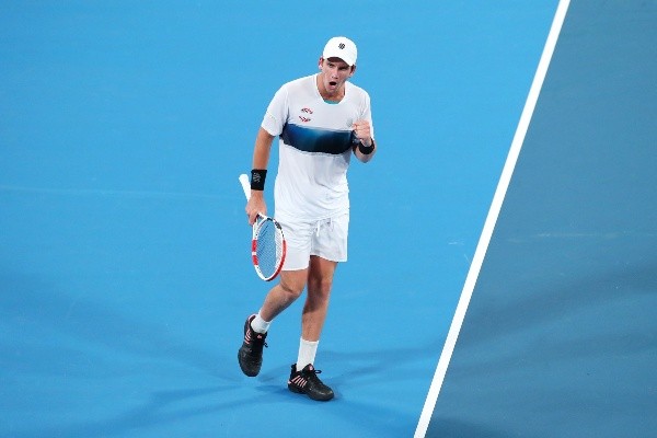 Comemoração de Norrie na ATP Cup. Foto: Getty Images