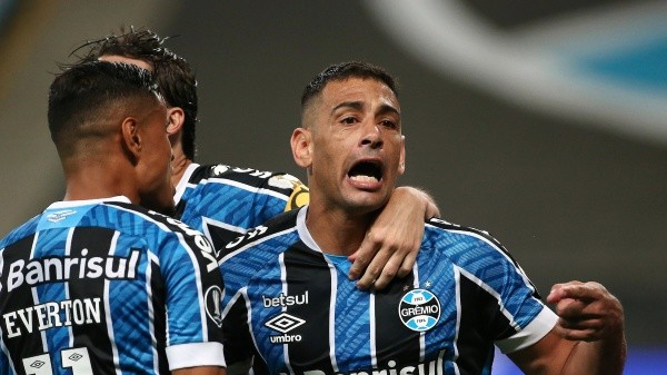 Diego Souza é um dos princiáis jogadores do elenco do Grêmio nesta temporada. (Foto: Getty Images)