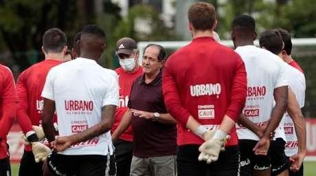 Muricy Ramalho quer vencer no São Paulo. Foto: Rubens Chiri/São Paulo FC