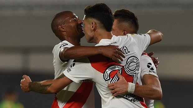 Palmeiras sonha com Borré, De La Cruz e Montiel para próxima temporada.(Foto: Diego Haliasz / Prensa River)