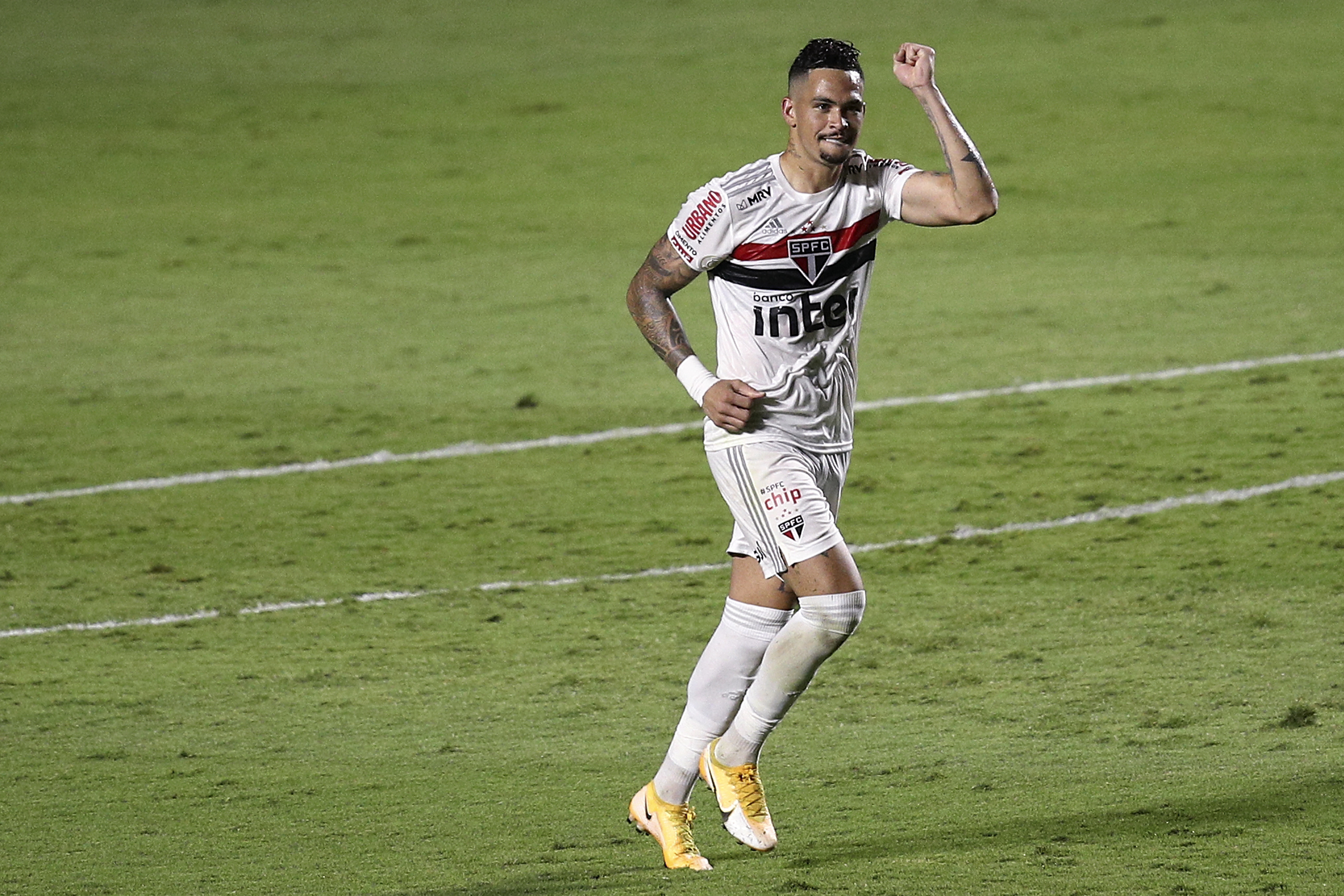 Luciano foi o artilheiro do Brasileirão 2020 e é a esperança de gols da equipe do Morumbi. (Foto: Getty Images) Luciano foi o artilheiro do Brasileirão 2020 e é a esperança de gols da equipe do Morumbi. (Foto: Getty Images)