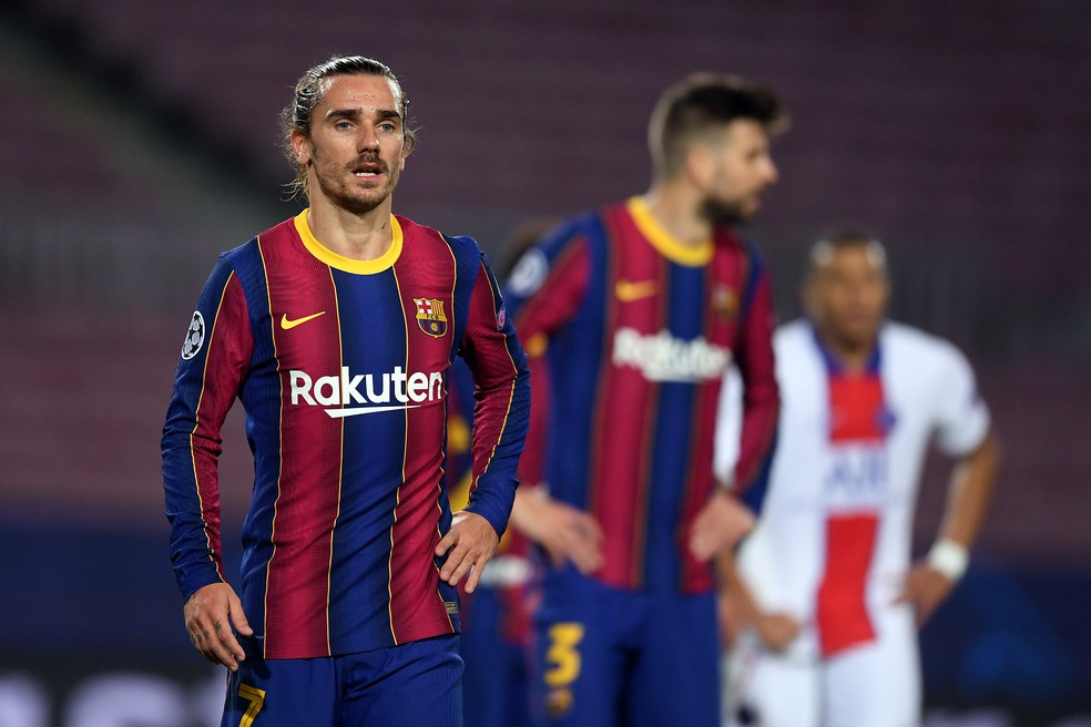 Barcelona em campo pela Champions League. (Foto: Getty Imaes)