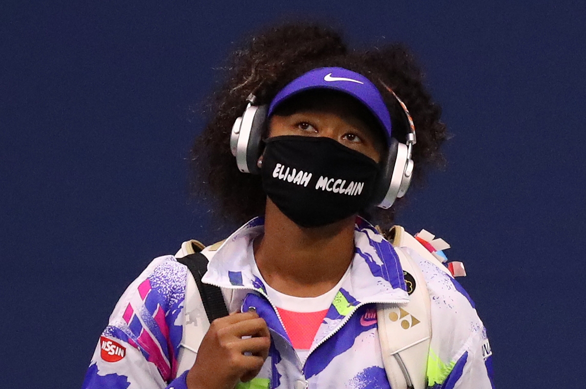 Naomi Osaka no US Open 2020. Foto: Getty Images