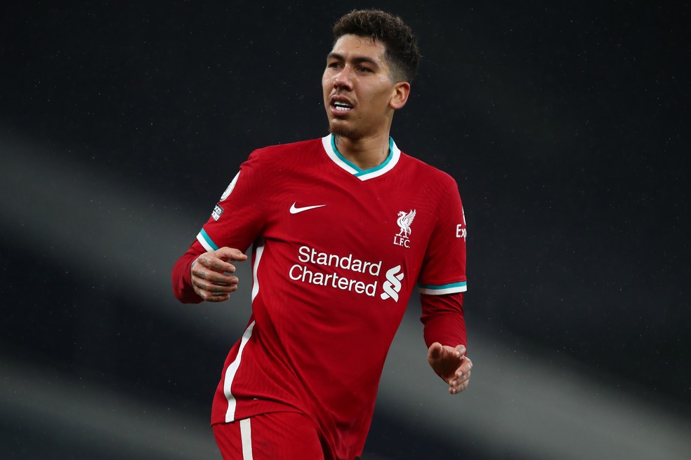 Firmino comemorando gol pelo Liverpool. (Foto: Getty Images) Firmino comemorando gol pelo Liverpool. (Foto: Getty Images)