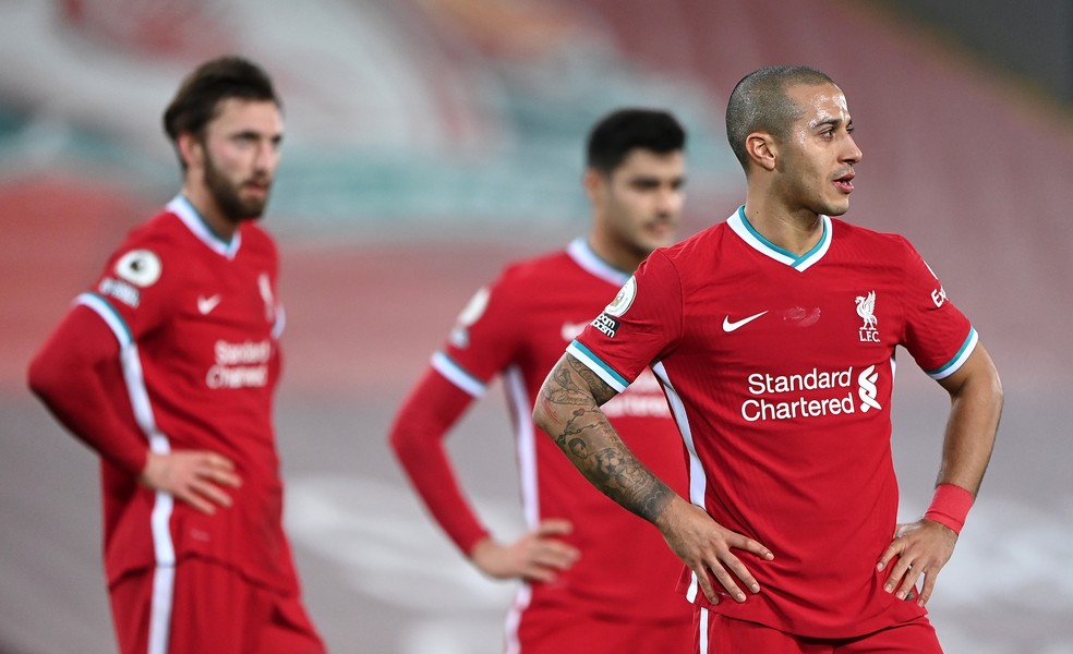 Liverpool em campo pelo Campeonato Inglês. (Foto: Getty Images) Liverpool em campo pelo Campeonato Inglês. (Foto: Getty Images)