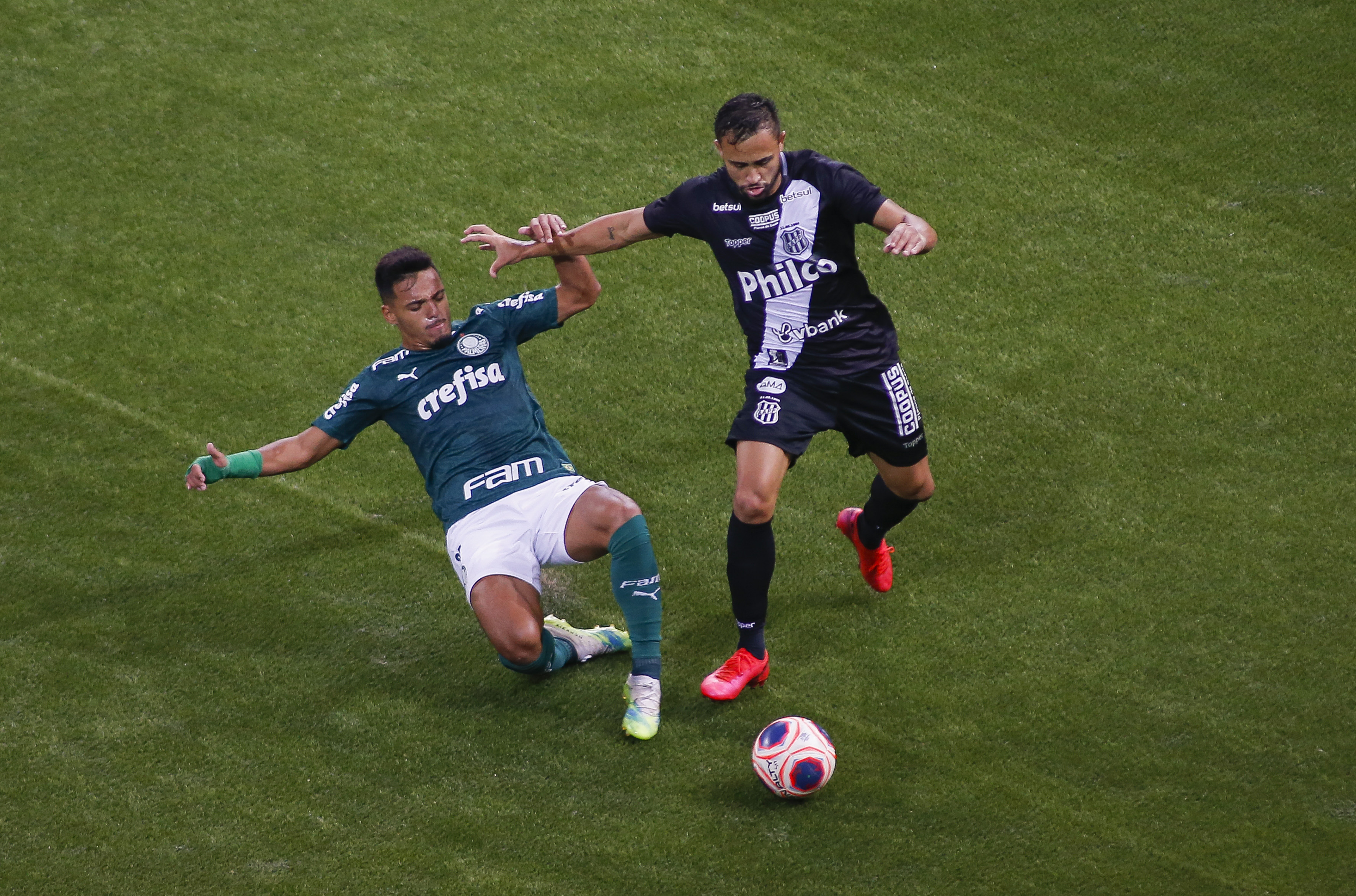 Ponte Preta x Palmeiras pelo Paulistão de 2019. (Foto: Getty Images)