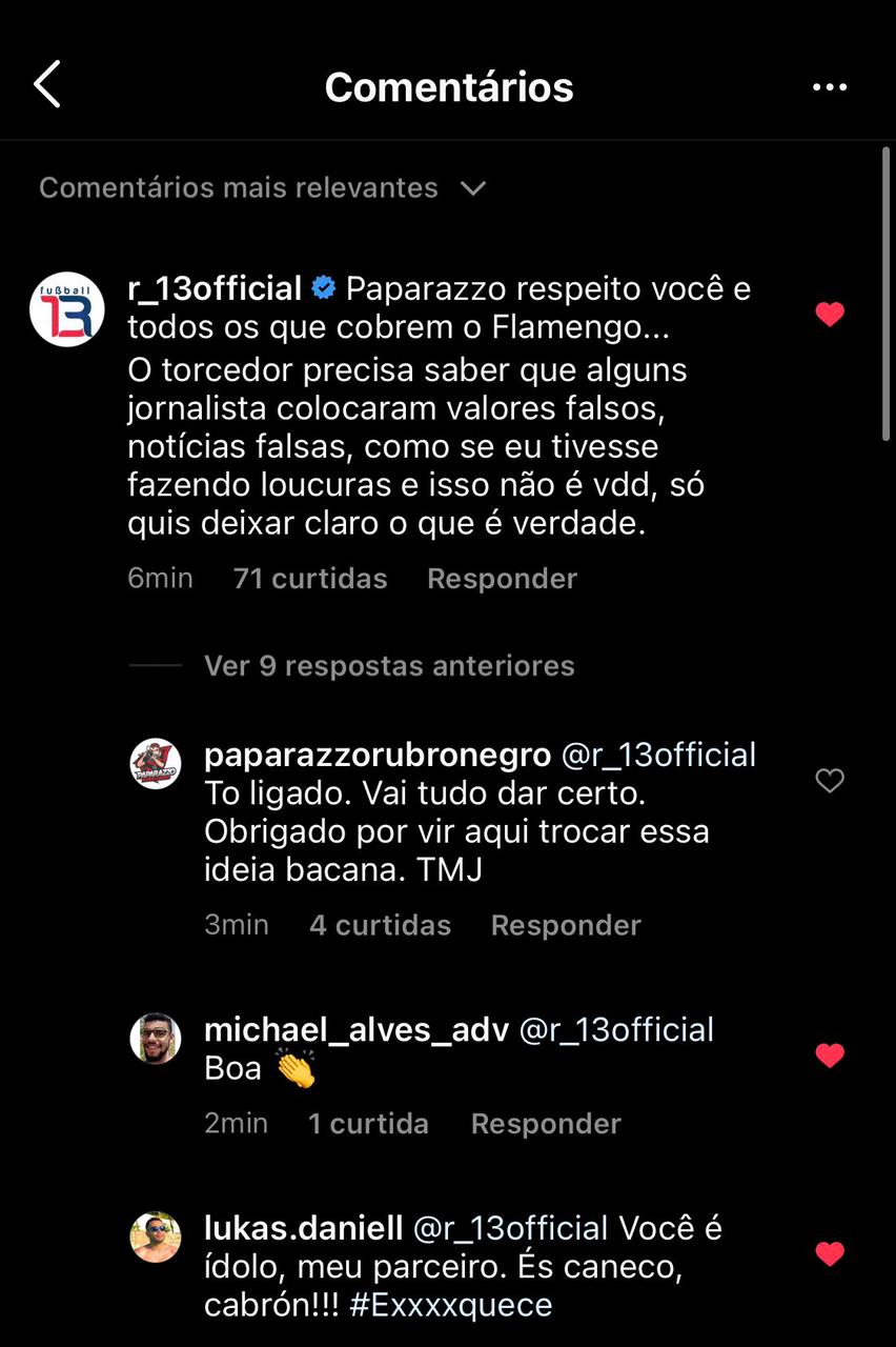 Foto: Reprodução/Instagram/Gabriel Reis