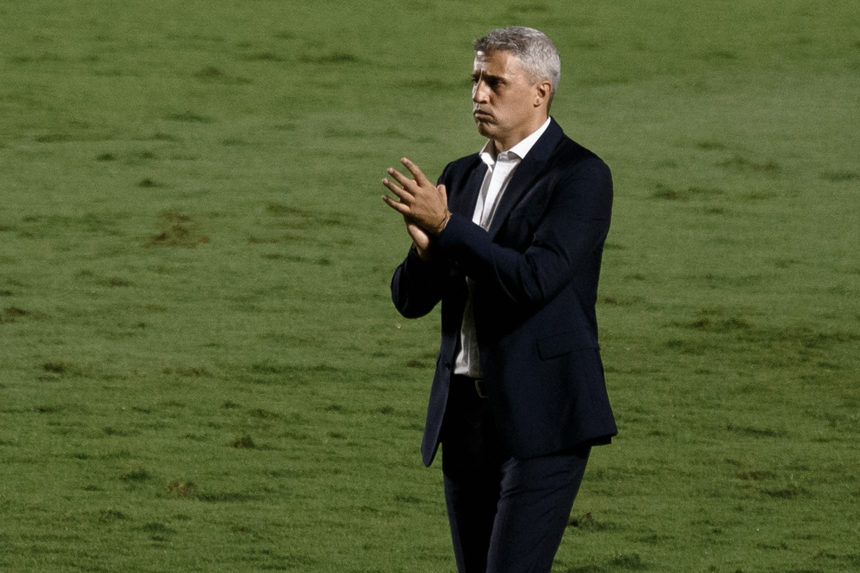 Técnico Hernán Crespo faz bom começo de trabalho no Tricolor paulista. (Foto: Getty Images)