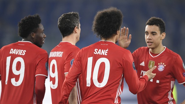 Bayern fez grande vantagem no primeiro confronto contra a Lazio. (Foto: Getty Images)