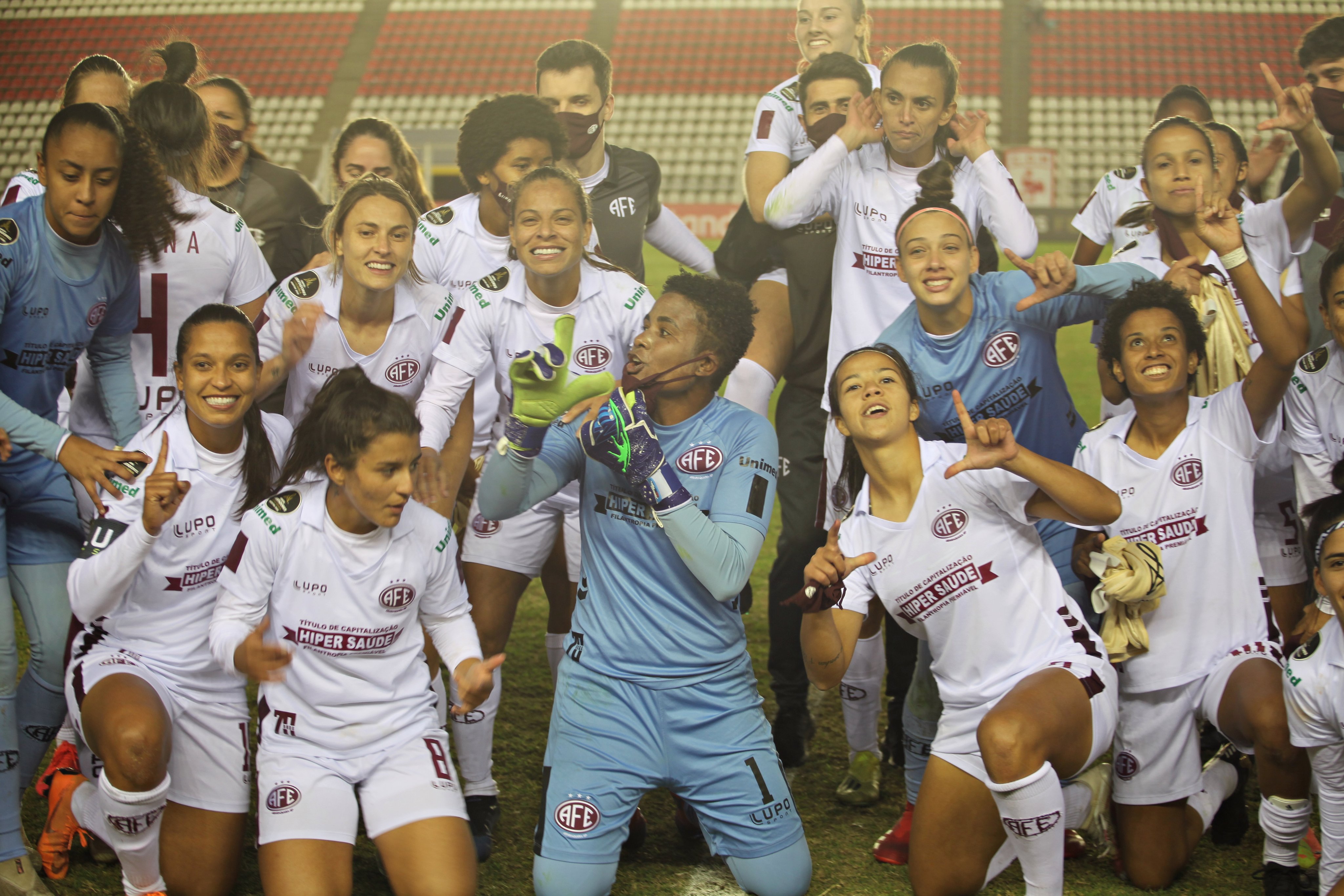 Ferroviária é uma das finalistas da Libertadores Feminina. (Foto: Reprodução Twitter Conmebol)