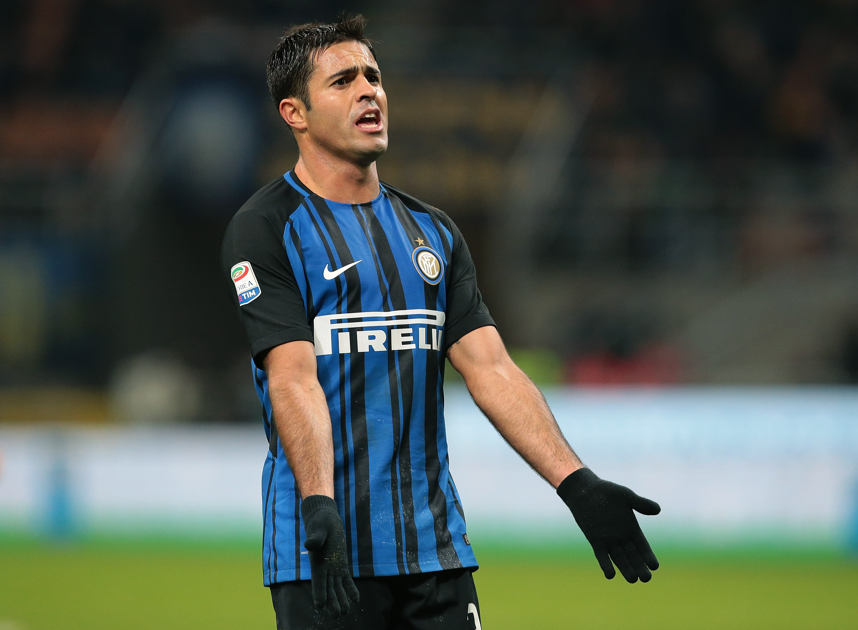 Éder, ex-Internazionale, deve ser titular no ataque do São Paulo em 2021 (Foto:Emilio Andreoli/Getty ImagesItaly)