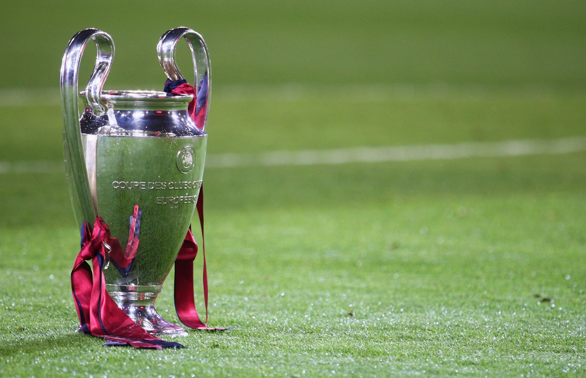 Taça da Champions League. Foto: Getty Images