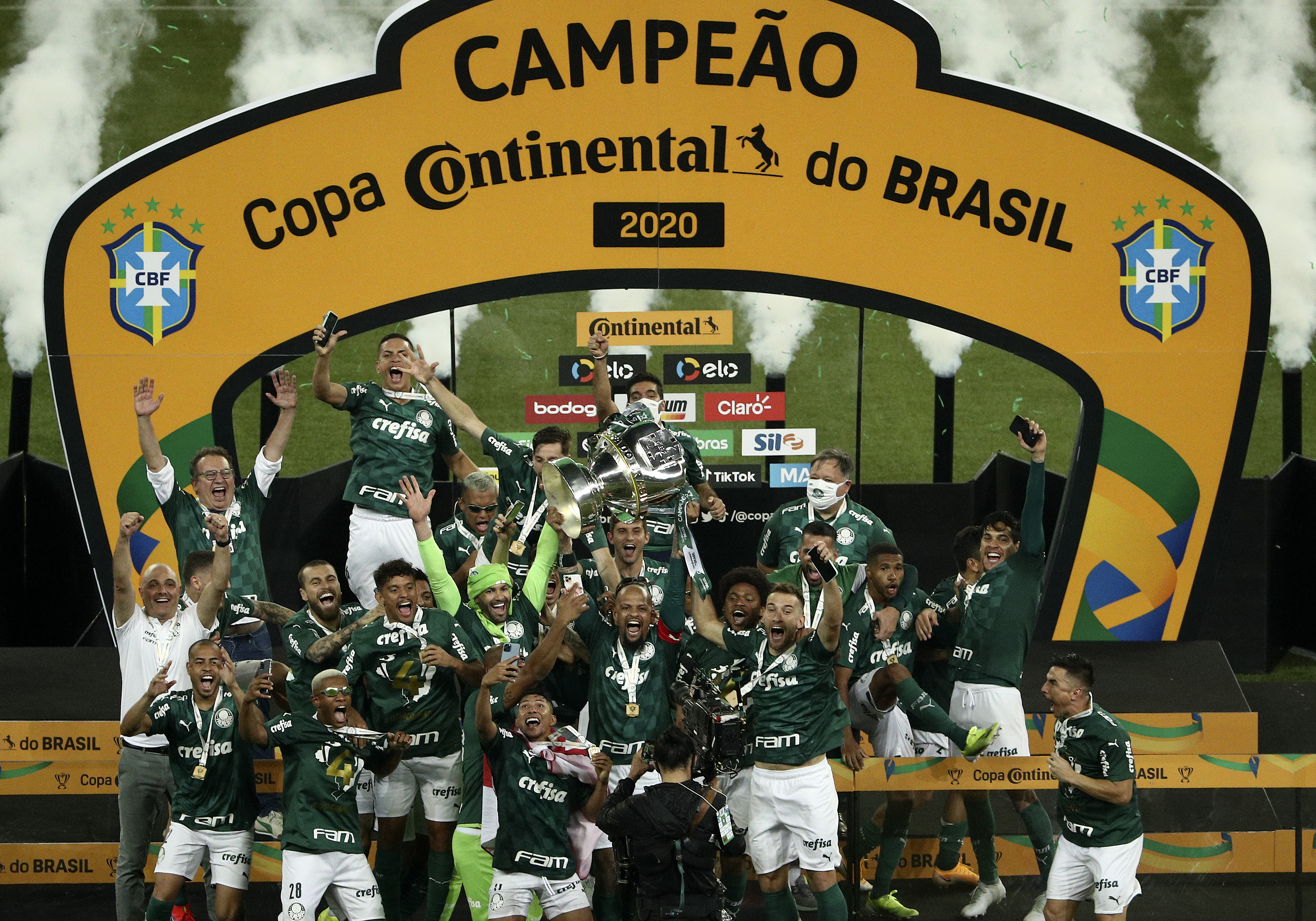 Palmeiras foi campeão da Copa do Brasil na temporada de 2020. (Foto: Getty Images)