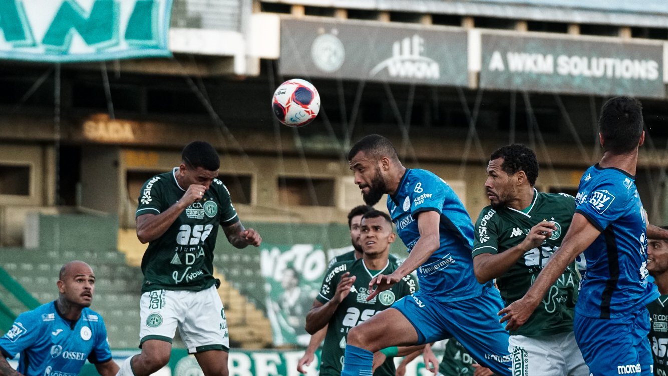 São Bento em campo pelo Paulistão 2021. (Foto: Reprodução Twitter São Bento)