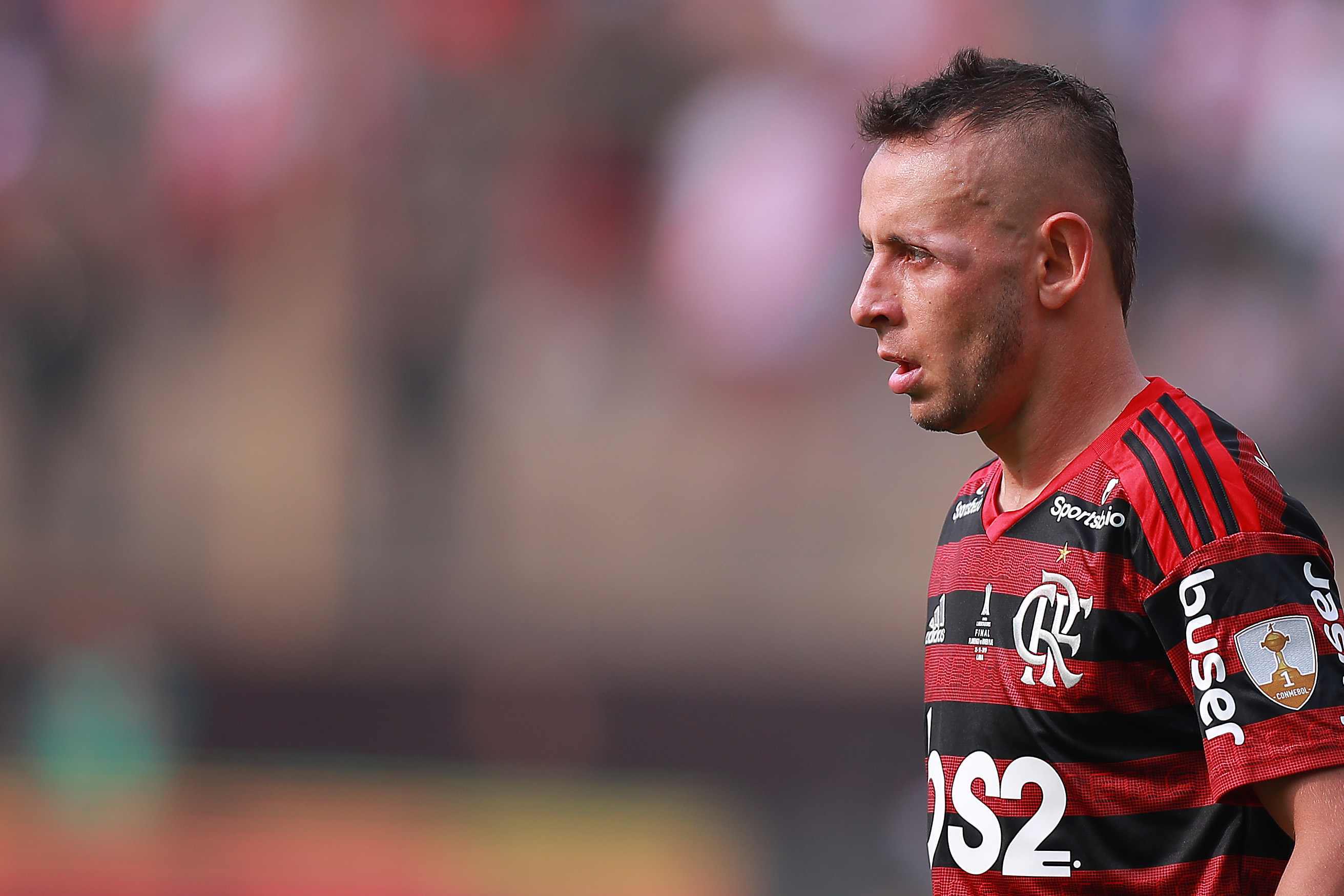 Rafinha em campo pelo Flamengo. (Getty Images)