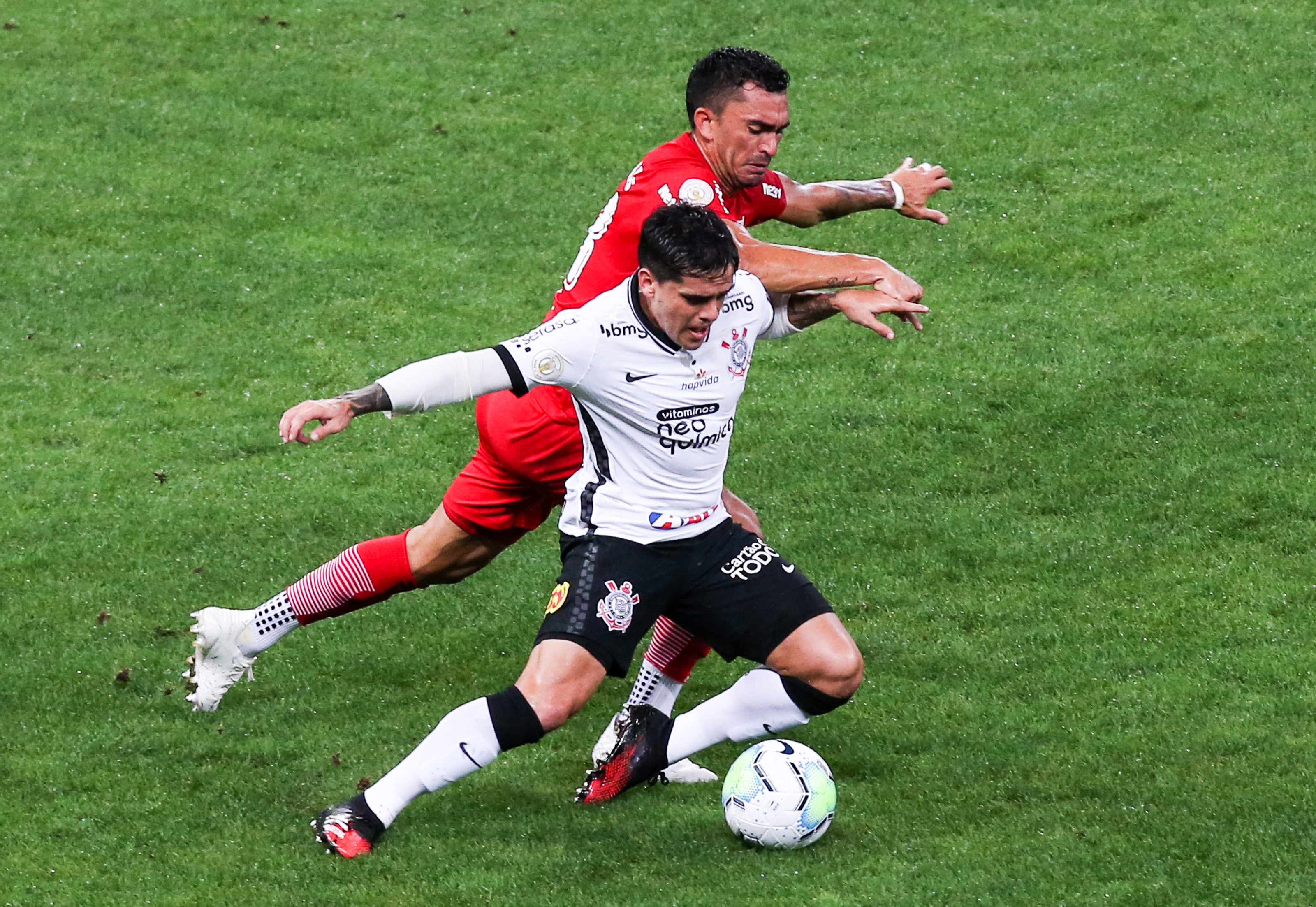 Fagner saiu do 'Terrão' do Parque São Jorge. (Foto: Getty Images)