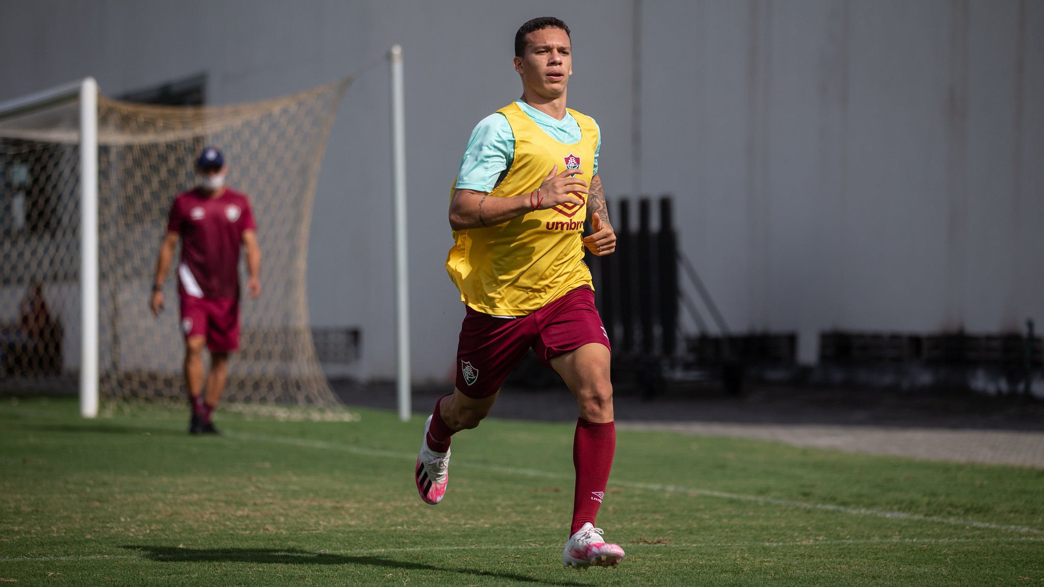 Calegari: também de volta ao Flu (Foto: Lucas Merçon/Fluminense)