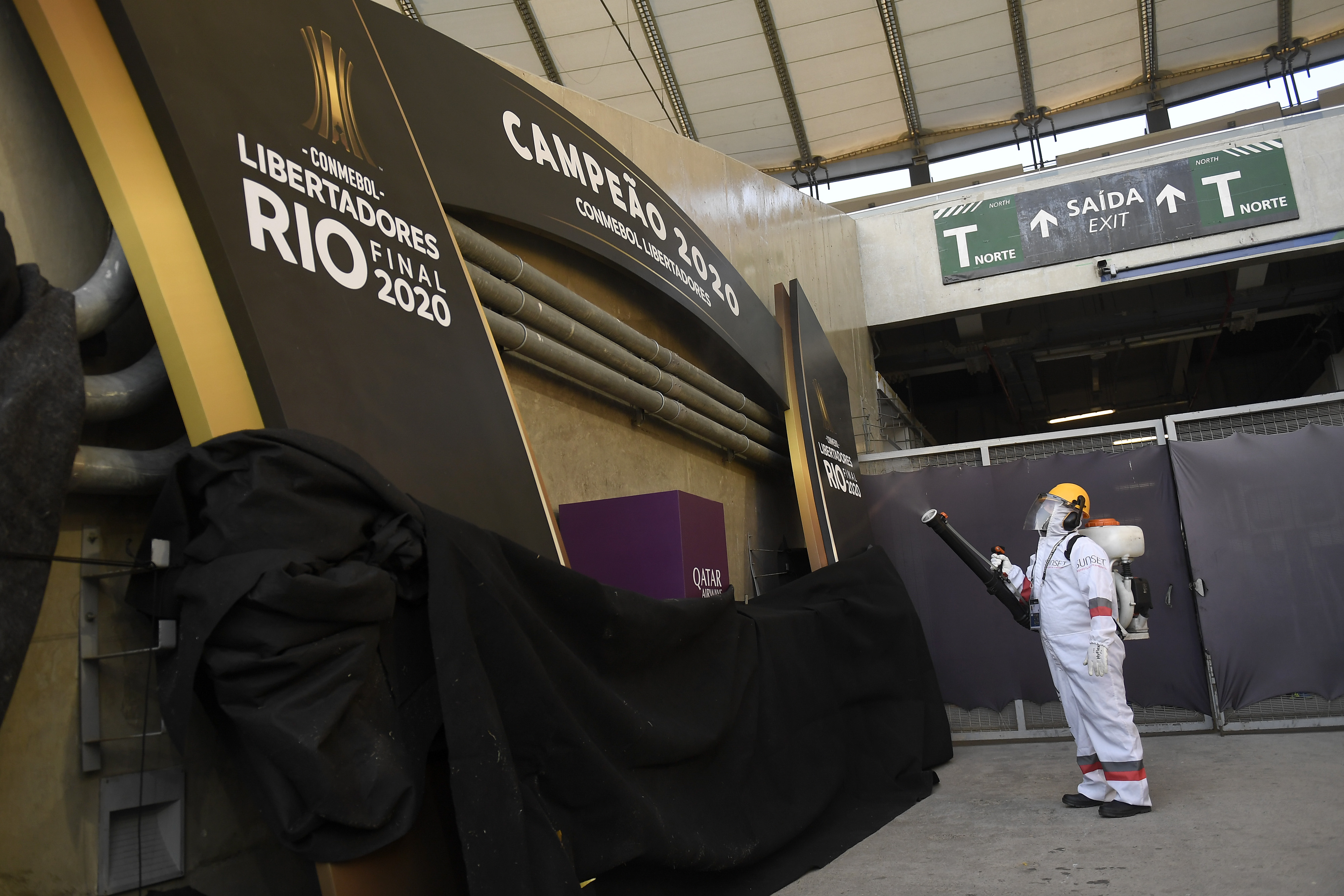 Final da Libertadores entre Santos x Palmeiras. (Foto: Getty Images)
