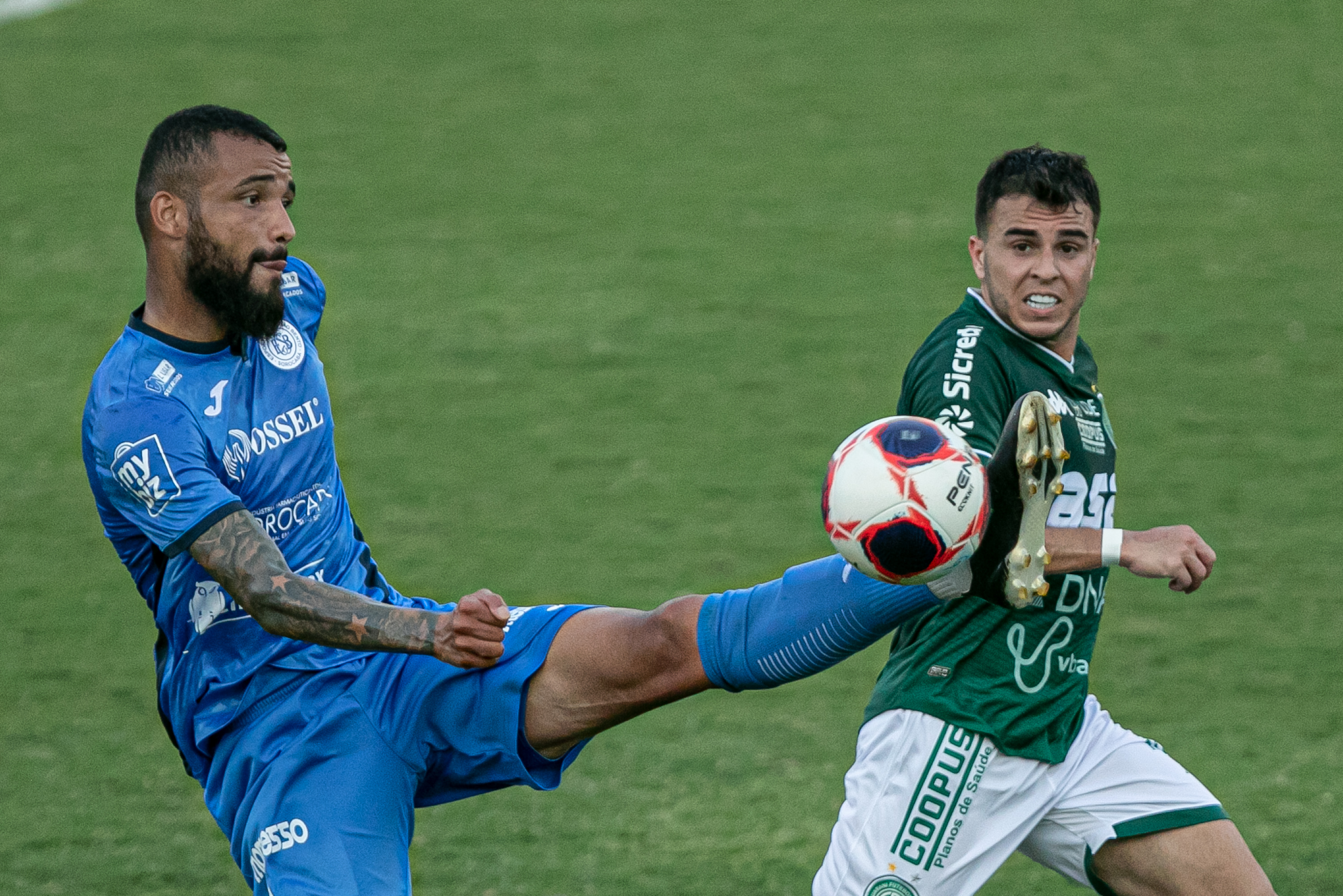 São Bento em campo pelo Paulistão. (Foto: AGIF)