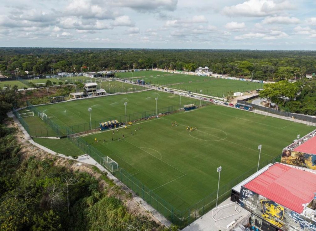 Centro de treinamento do Retrô. (Foto: Twitter Divulgação)