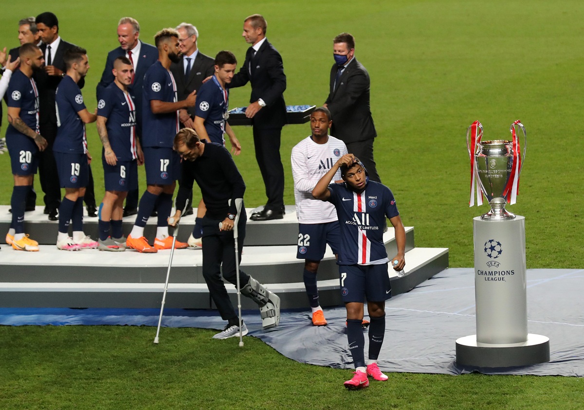PSG chegou perto de conquistar o título da Champions League, mas foi derrotado pelo Bayern de Munique. Foto: Getty Images PSG chegou perto de conquistar o título da Champions League, mas foi derrotado pelo Bayern de Munique. Foto: Getty Images