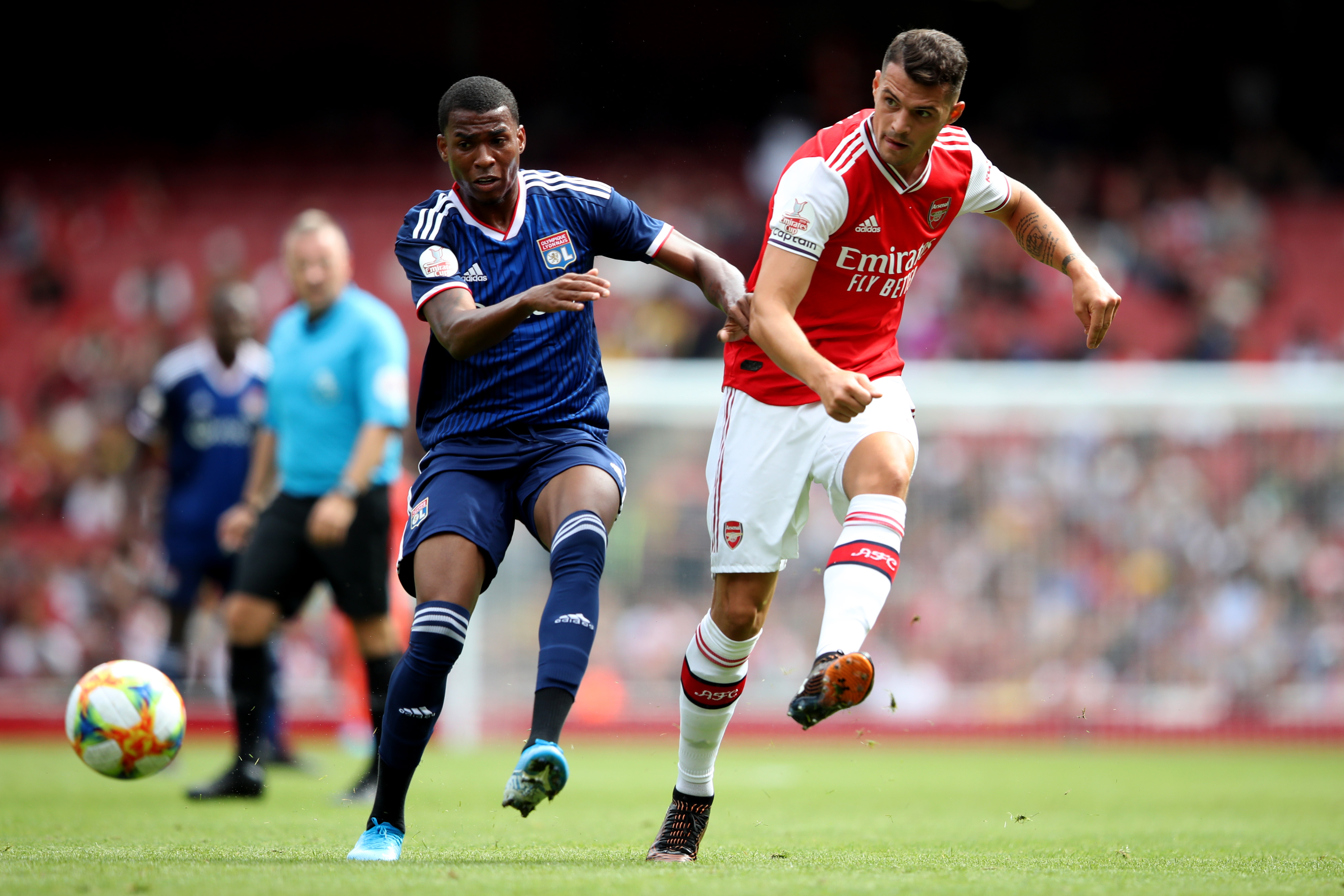 Jean Lucas: em ação pelo Lyon (Getty Images)