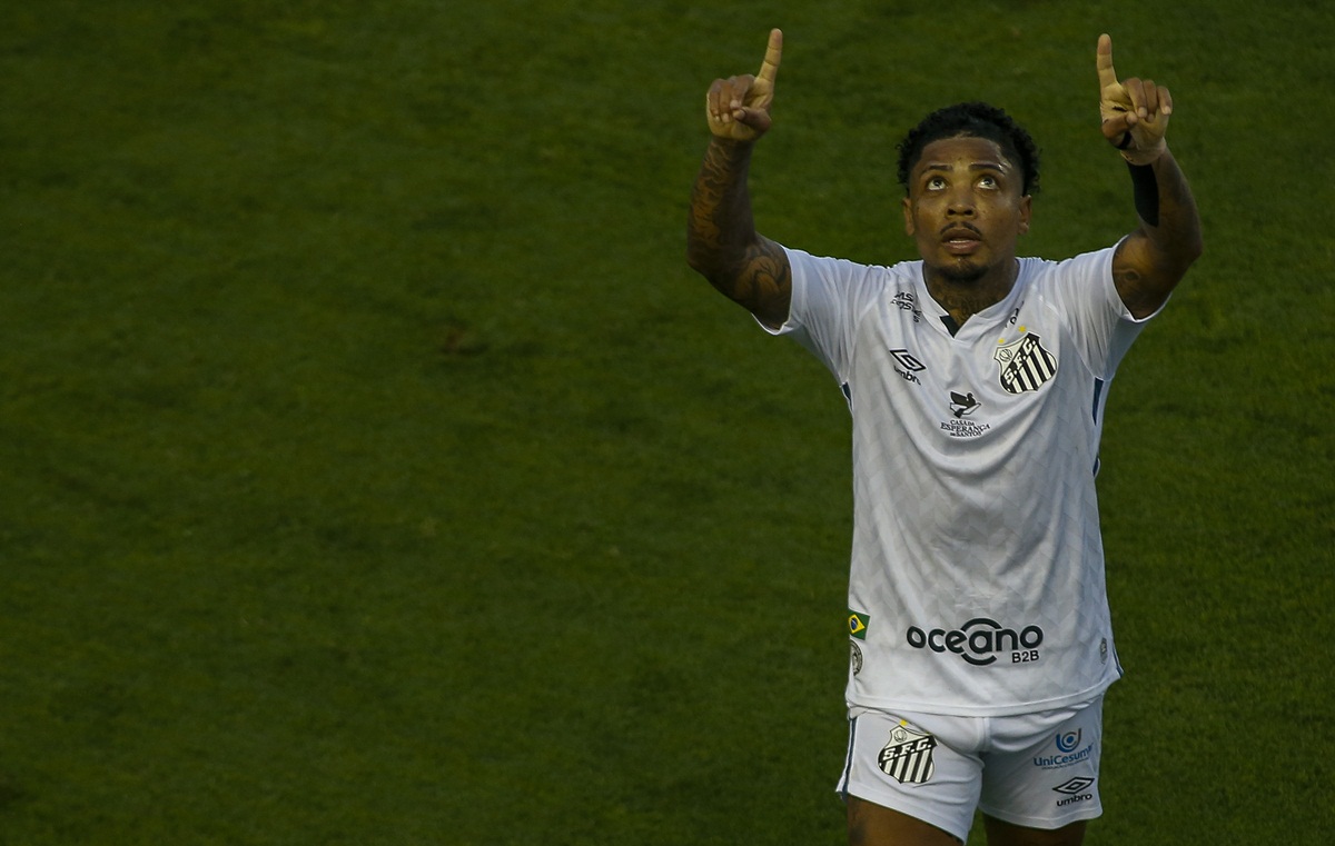 Comemoração de gol de Marinho. Foto: Getty Images