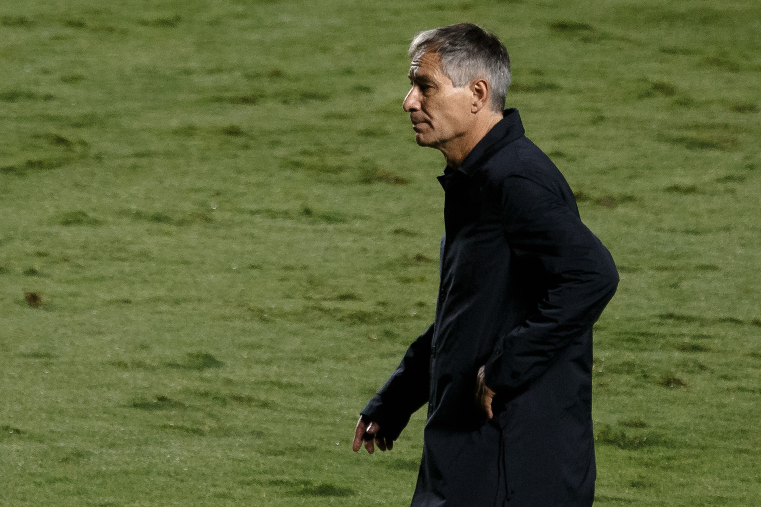 Holan: quer elenco enxuto no Peixe (Foto: Ettore Chiereguini/AGIF)